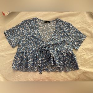 Shein Floral Blouse